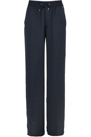 HERNO Pants With Elastic Drawstring Waist In Tech Fabric Woman