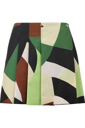 Plan C Gocaa Cotton Mini-skirt