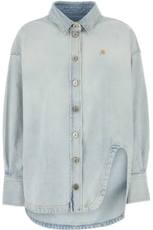 The Attico Denim Oversize Shirt