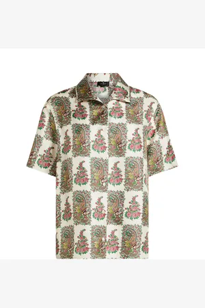 Etro Silk Shirt With Floral Print