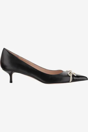 VALENTINO GARAVANI Leather Pumps With Bow