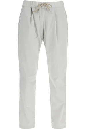 HERNO Straight-leg Drawstring Trousers