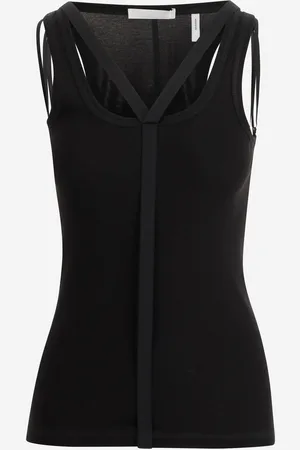 Helmut Lang Strap Racer Tank Top