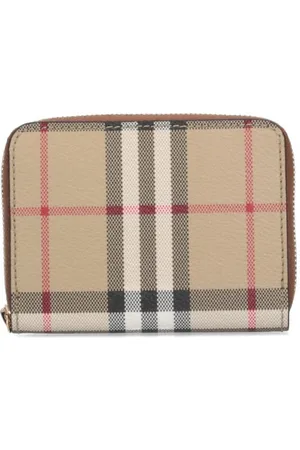Burberry Vintage Check Zip Wallet