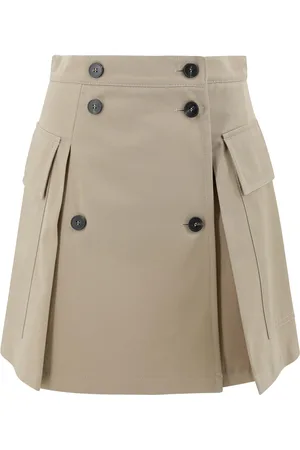 Max Mara Cotton Zebio Mini Skirt