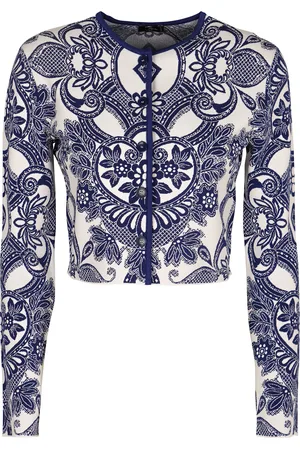 Etro Jacquard Knit Cardigan