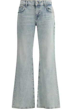 7 for all Mankind Spencer Flare Sahara Jeans