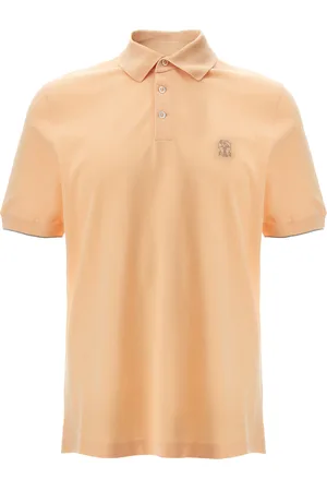 Brunello Cucinelli Logo Piqué Polo Shirt