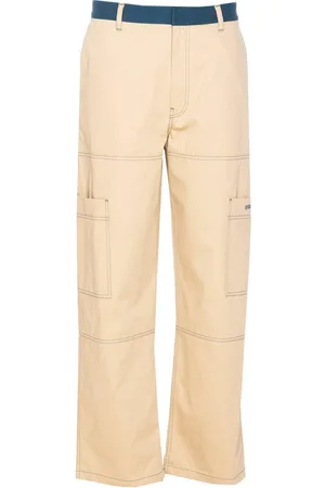 OFF-WHITE Logo Embroidered Cargo Pants
