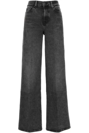 7 for all Mankind Slate Stretch Denim Lotta Jeans