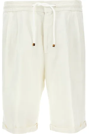 Brunello Cucinelli Linen Bermuda Shorts