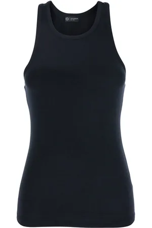 AG Jeans Top With Logo Printed On The Back In Modal Blend Woman