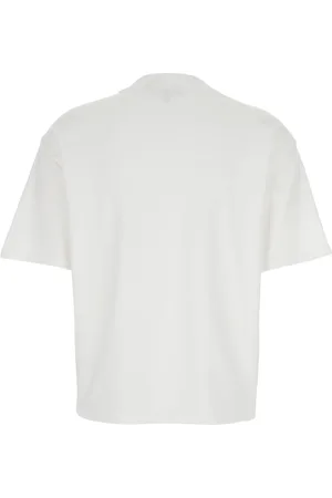 THEORY Round Neck T-shirt In Cotton Woman