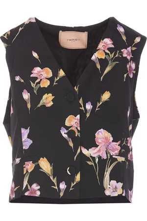 Twin-Set Floral Print Gilet