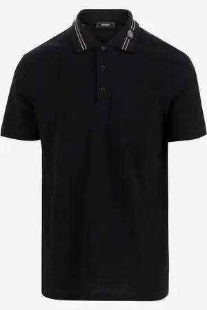 VERSACE Polo Shirt With Medusa Embroidery
