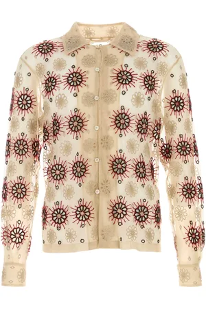 BODE Embellished Tulle Solarium Shirt