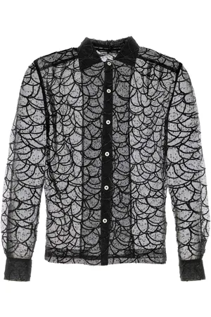BODE Tulle Pewter Shoal Shirt