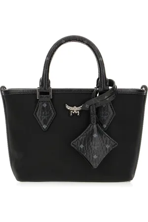 MCM Nylon Mini Aren Handbag
