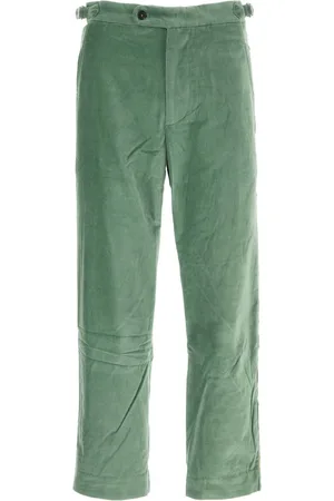 BODE Green Velvet Pant