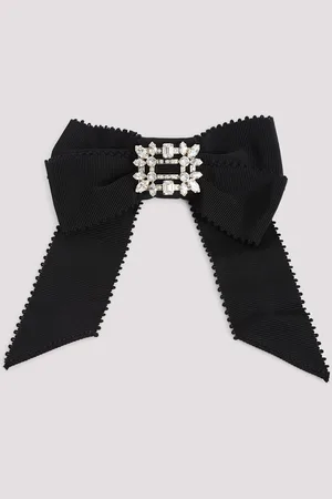 Roger Vivier Broche Ribbon Hair Clip