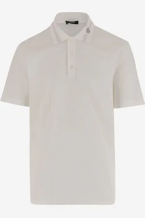 VERSACE Polo Shirt With Medusa Embroidery