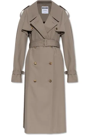 Moschino Trench Coat With Pockets