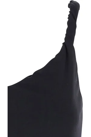 FEDERICA TOSI Top With Curled Shoulder Strap In Cotton Woman