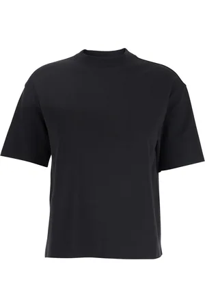 THEORY Crewneck T-shirt With Short Sleeve In Cotton Woman