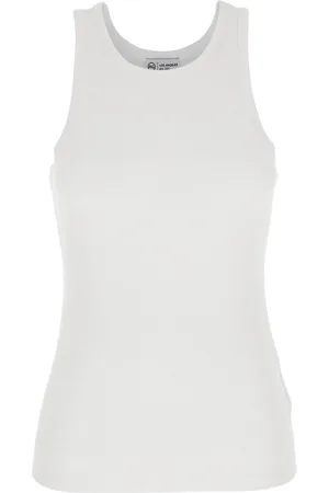 AG Jeans Top With Logo Printed On The Back In Modal Blend Woman