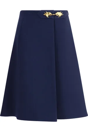 VALENTINO Midi Skirt With Pleat