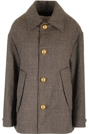 Ami Wool And Cotton Caban