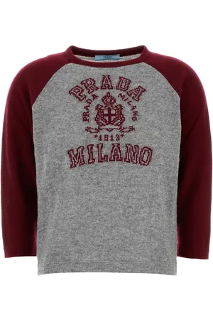 Prada Grey Cashmere Sweater