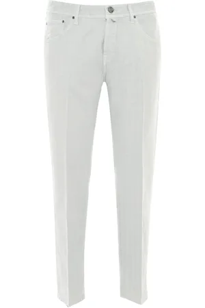 Jacob Cohen Cropped Slim Fit 5 Pocket Pants
