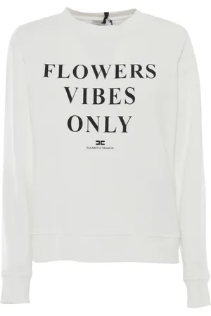 Elisabetta Franchi White Shirt With Writing