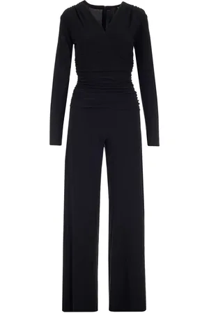 Norma Kamali Jersey Jumpsuit With Long Sleeves