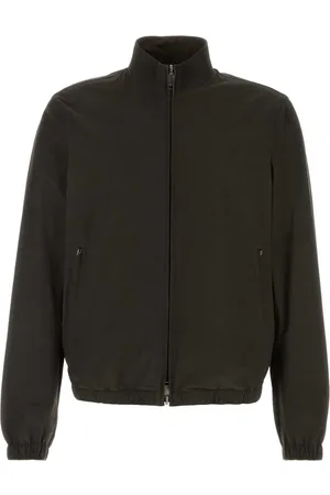 Ermenegildo Zegna Dark Brown Leather Reversible Jacket