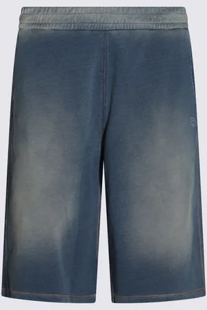 Diesel Blue Cotton Shorts