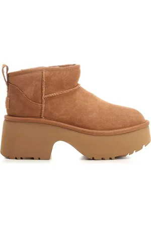 UGG Ultra Mini Ankle Boots With Heel