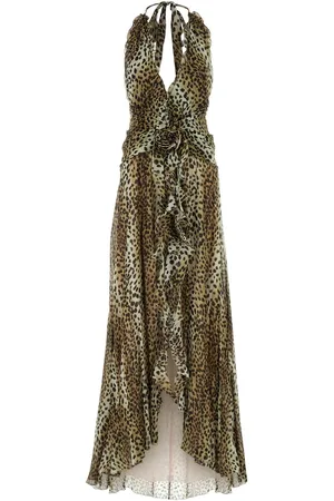 BLUMARINE Printed Georgette Dress