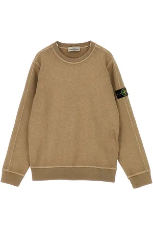 Stone Island Logo Badge Sweatshirt