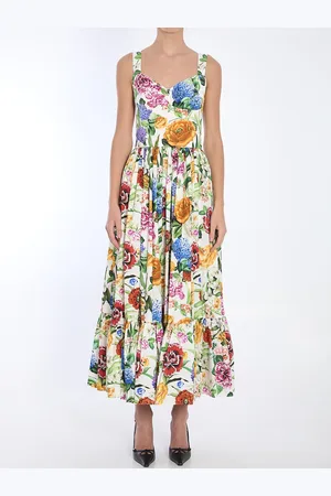 Dolce & Gabbana Floral Midi Dress