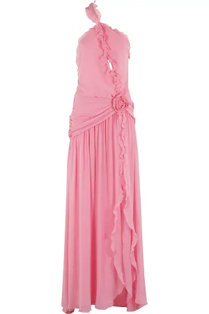 BLUMARINE Pink Silk Dress