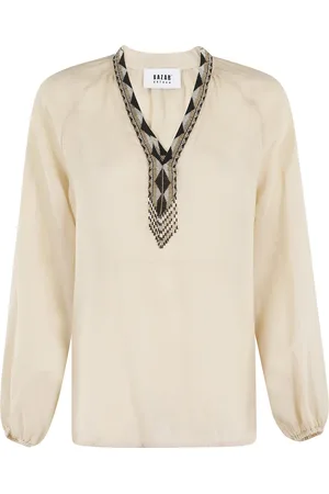 Bazar Deluxe Blusa Nodo Manica Lunga