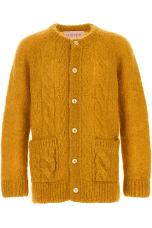 VALENTINO Pastel Mohair Blend Cardigan