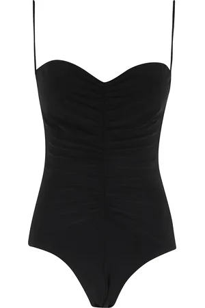 Norma Kamali Strapless Shirred Front Mio