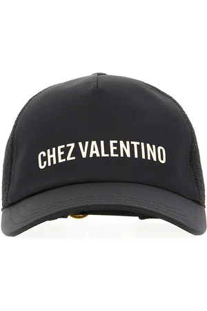 VALENTINO GARAVANI Black Polyester Baseball Cap
