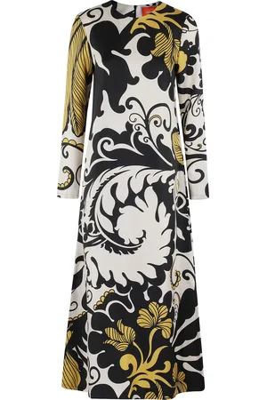 La DoubleJ Long Sleeve Swing Dress