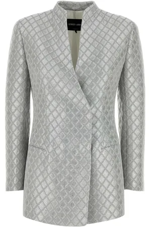 Giorgio Armani Embroidered Polyester Blend Blazer