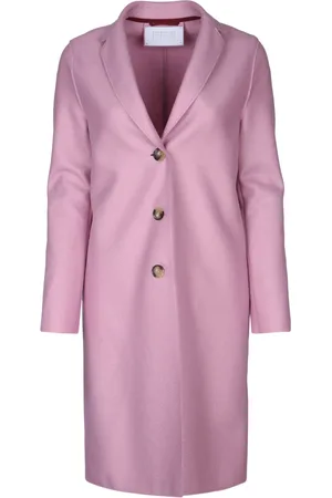 Harris Wharf London Women Overcoat Light Pressed Wool