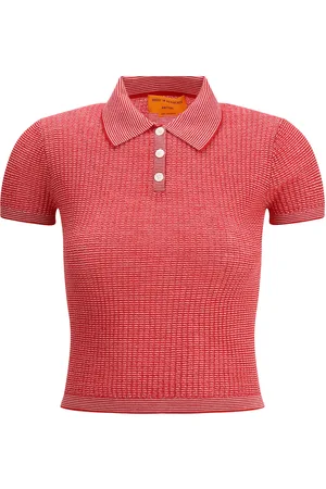 Guest In Residence Shrunken Cashmere Polo Shirt